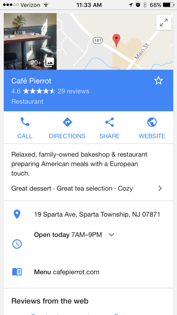 Manag your google business listing for free!